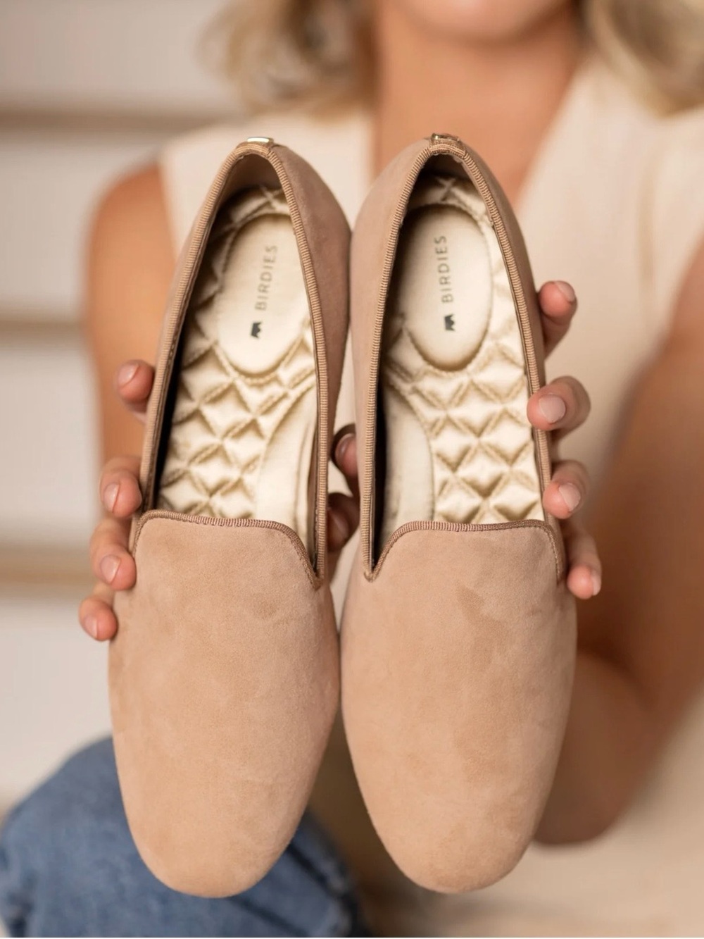 Birdies THE STARLING in Latte Suede 8